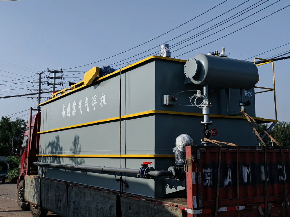 布草洗滌廢水處理中溶氣氣浮機的應用方案